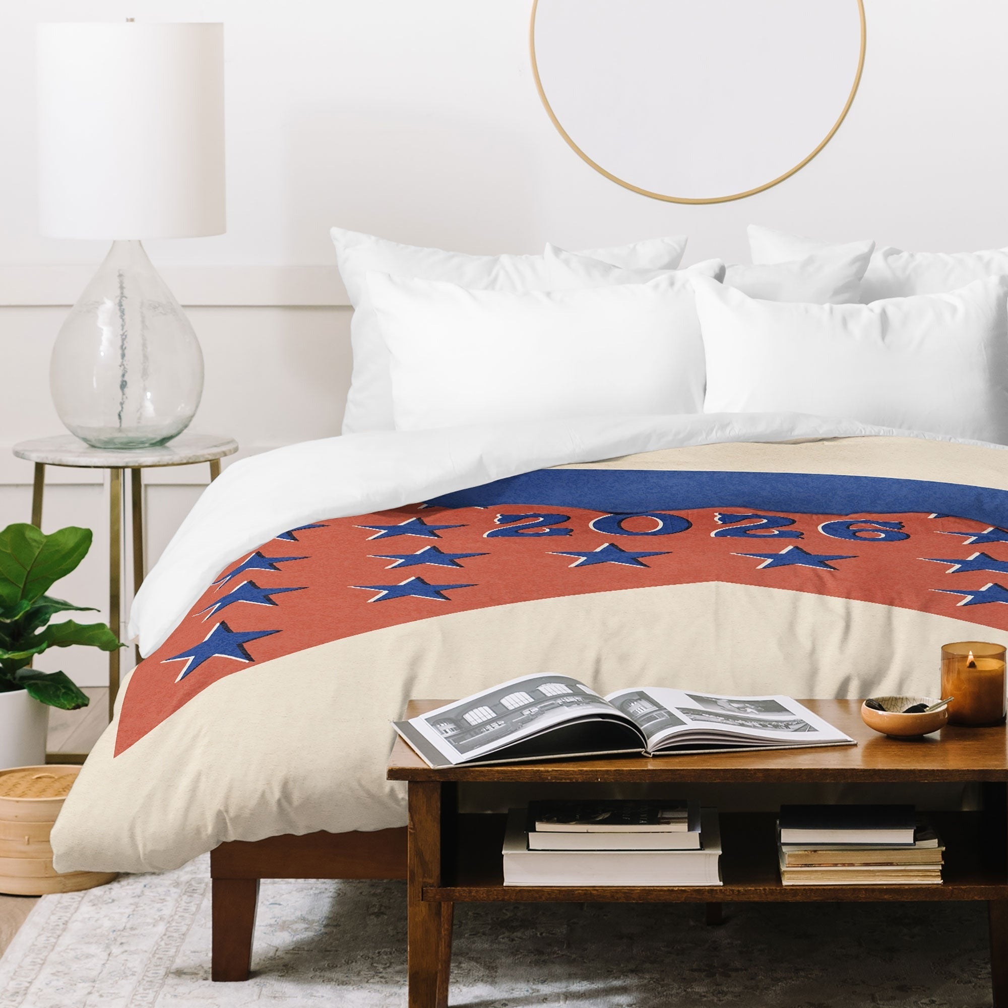 DENY Designs Star Banner Duvet Cover