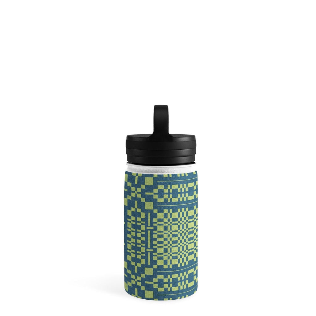 Marta Barragan Camarasa Nostalgic Grid Design Water Bottle