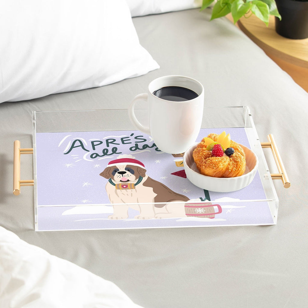 Design by Spark St Bernard Apres All Day Acrylic Tray