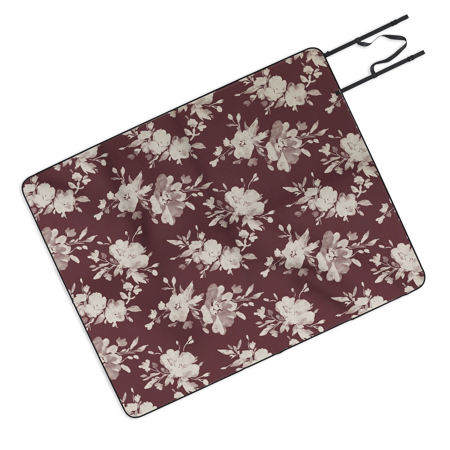Marta Barragan Camarasa Antique Petal Romance Picnic Blanket
