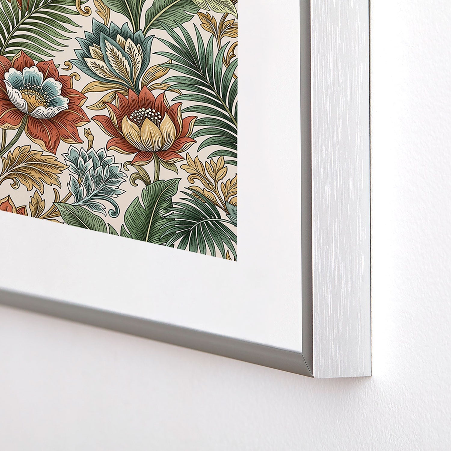Marta Barragan Camarasa Retro Jungle Garden Metal Framed Art Print