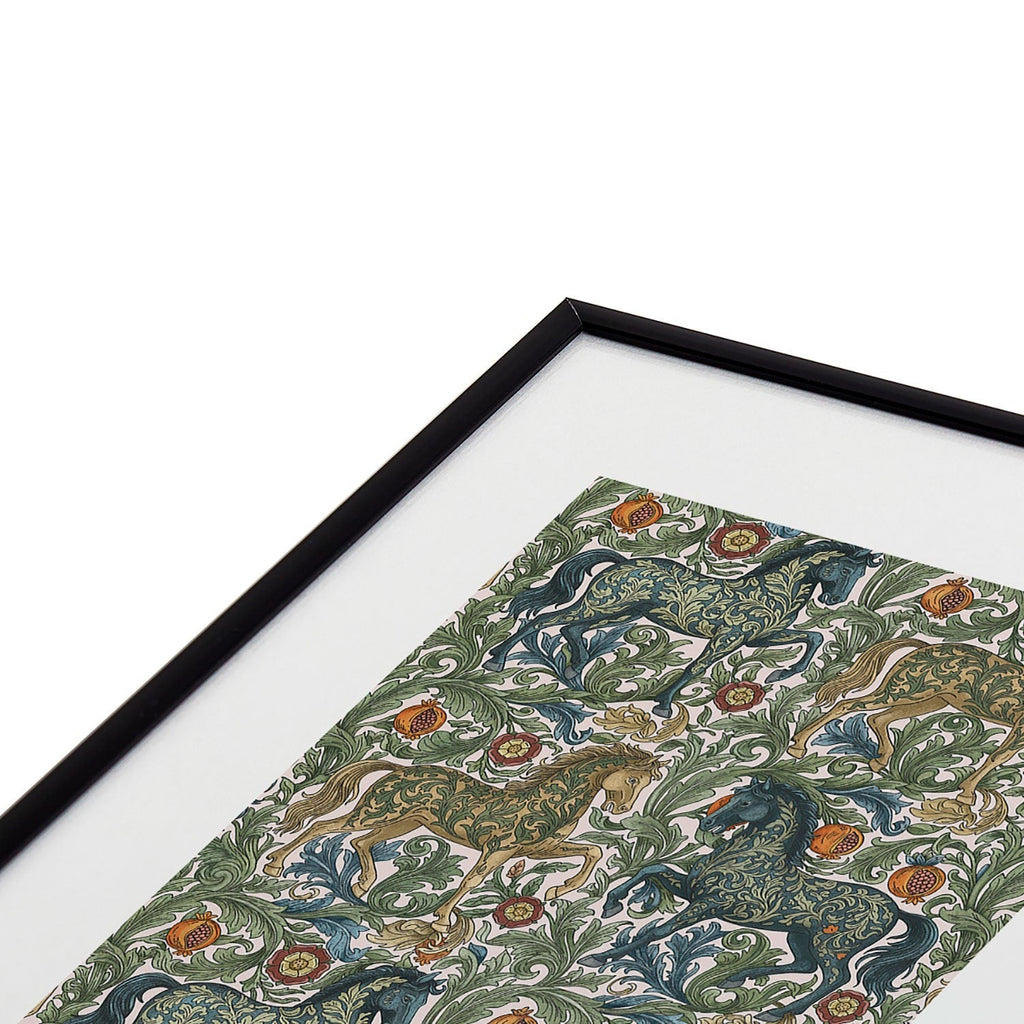 Marta Barragan Camarasa Renaissance Horse Garden Metal Framed Art Print
