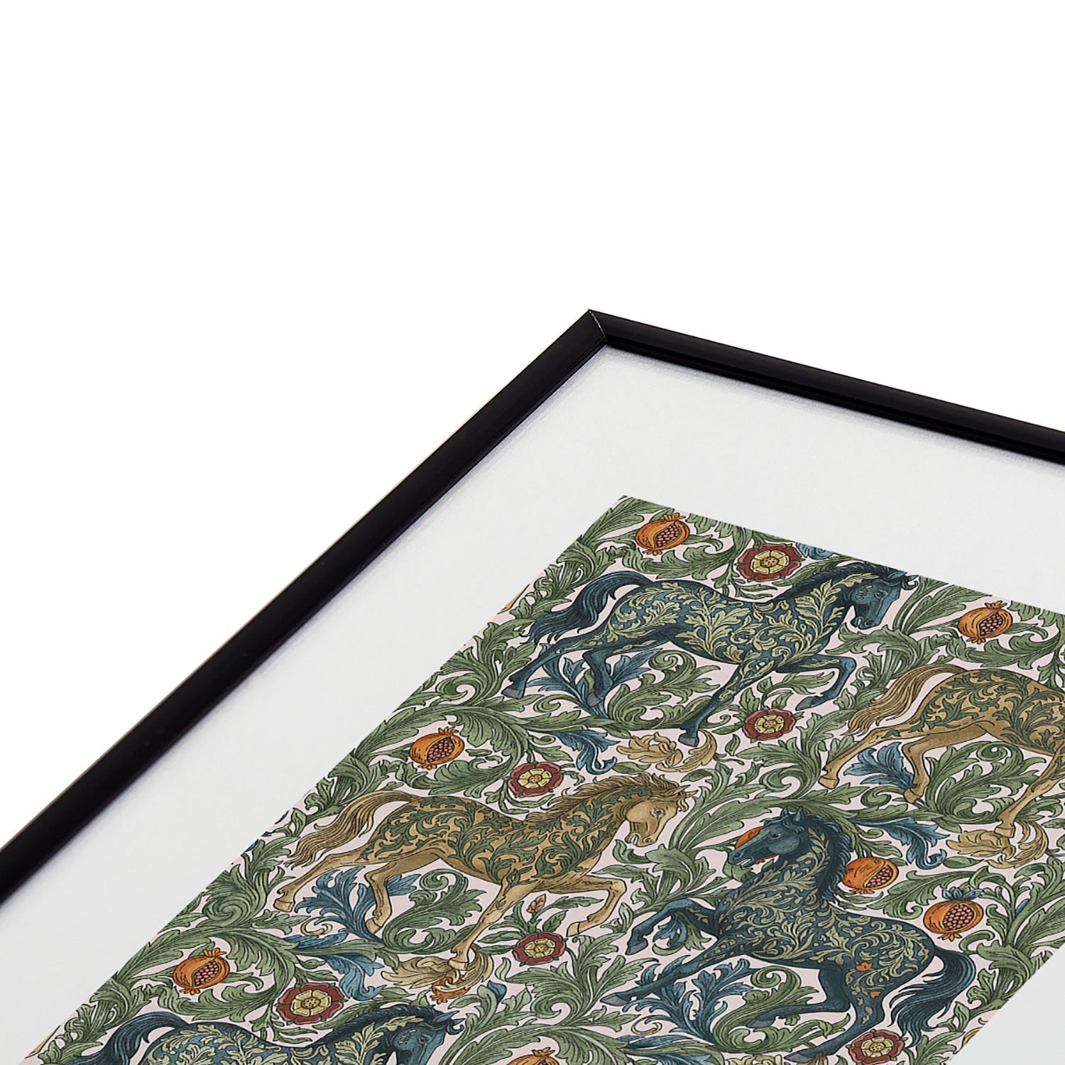 Marta Barragan Camarasa Renaissance Horse Garden Metal Framed Art Print