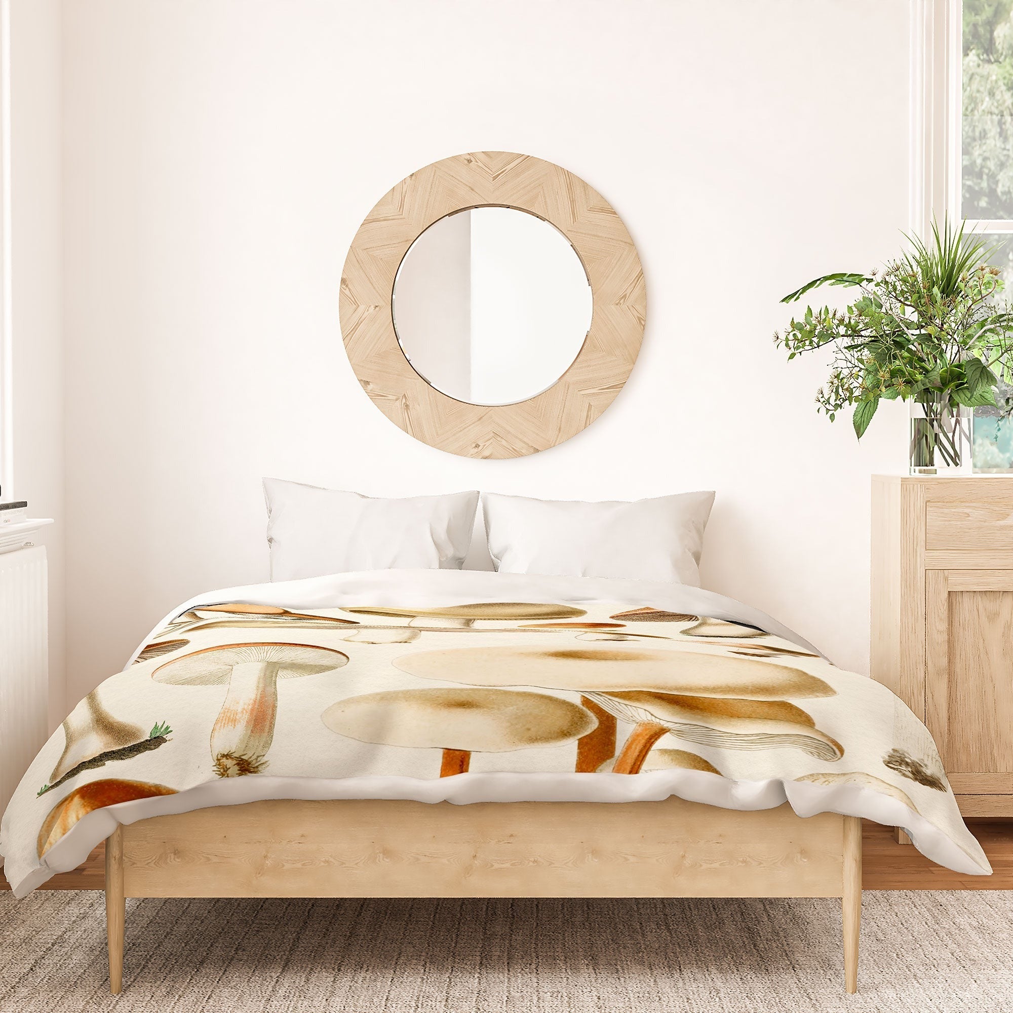 Gal Design Mushrooms Collection Duvet Cover