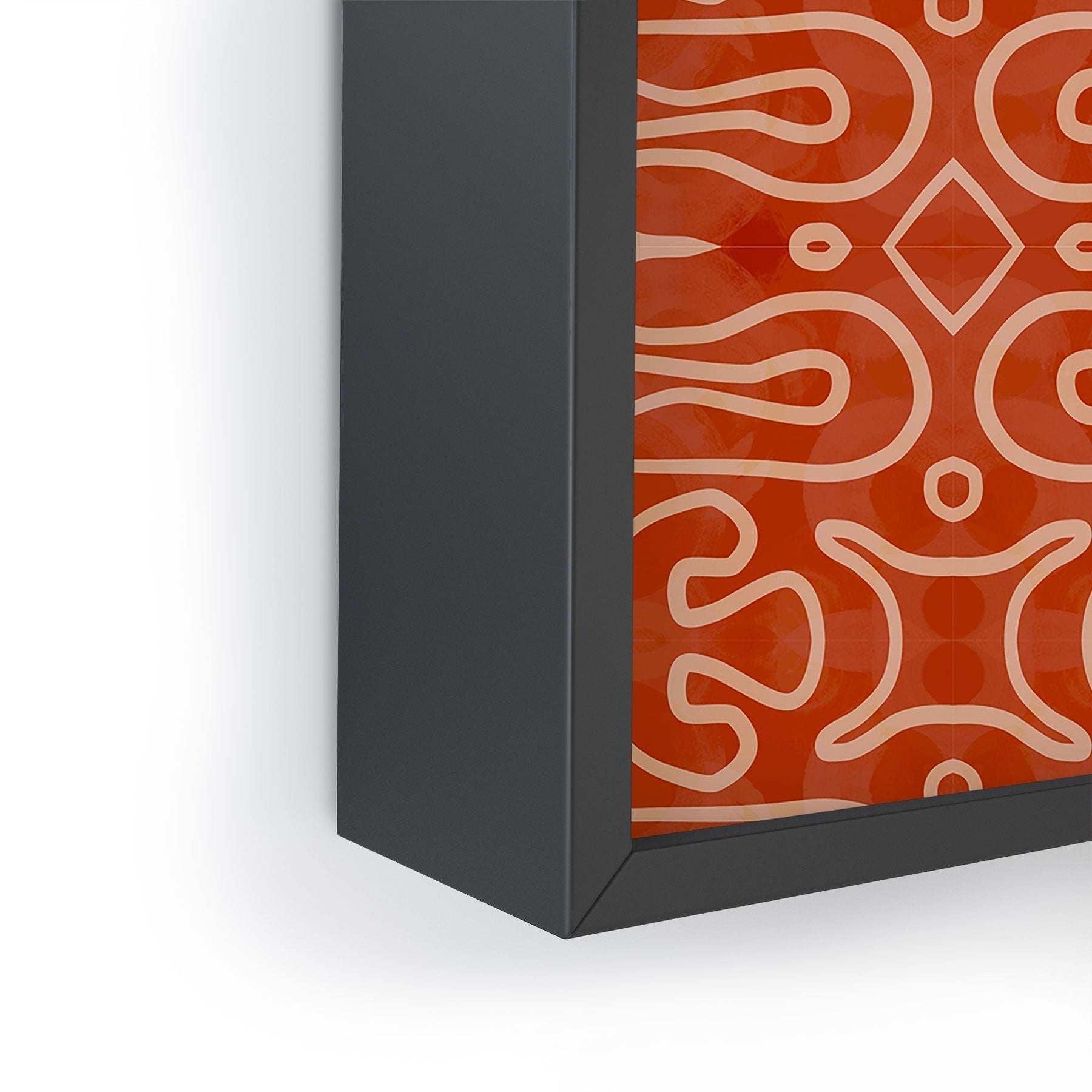 Mirimo Venexiana Burnt Orange Framed Mini Art Print