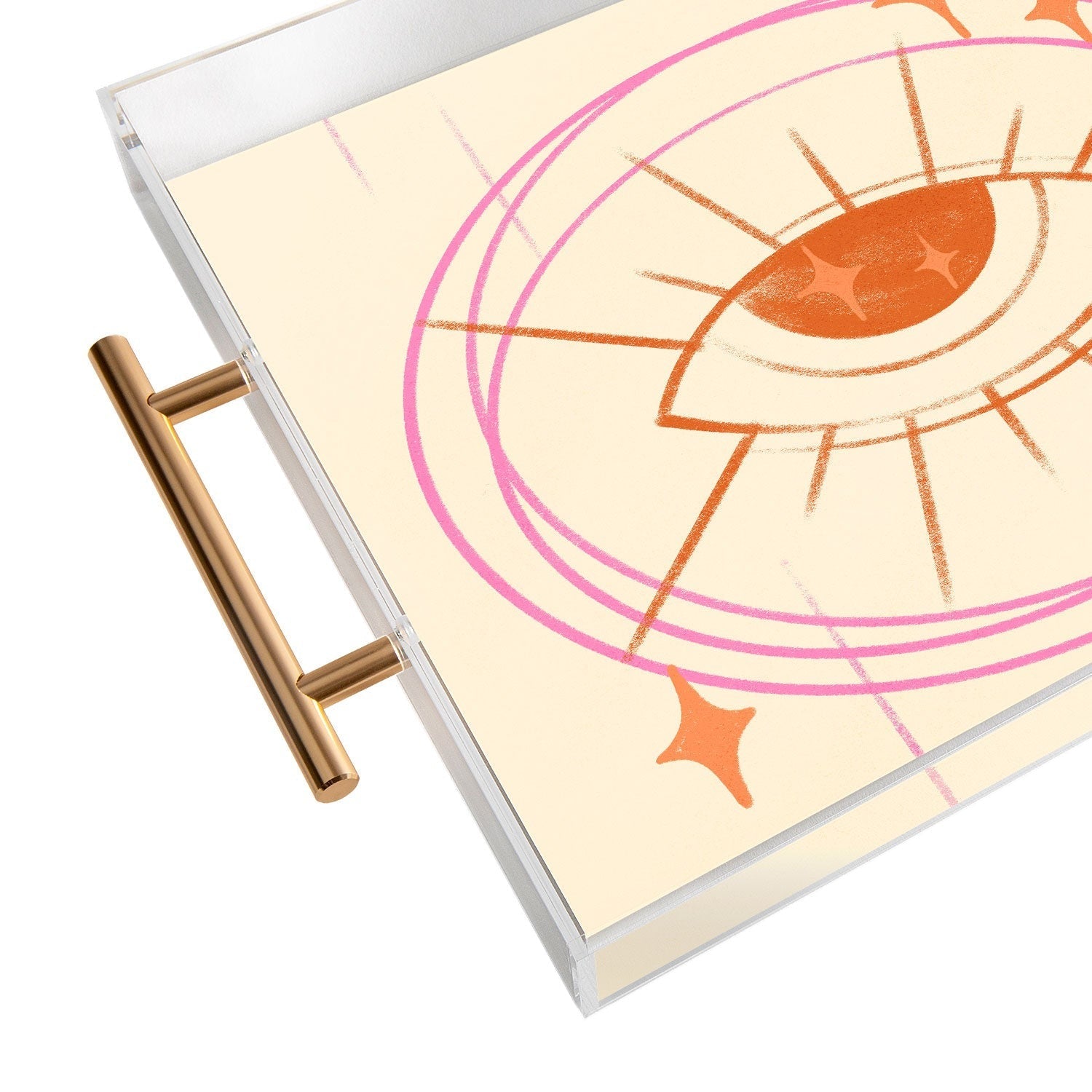 Little Om Celestial Eye cream Acrylic Tray