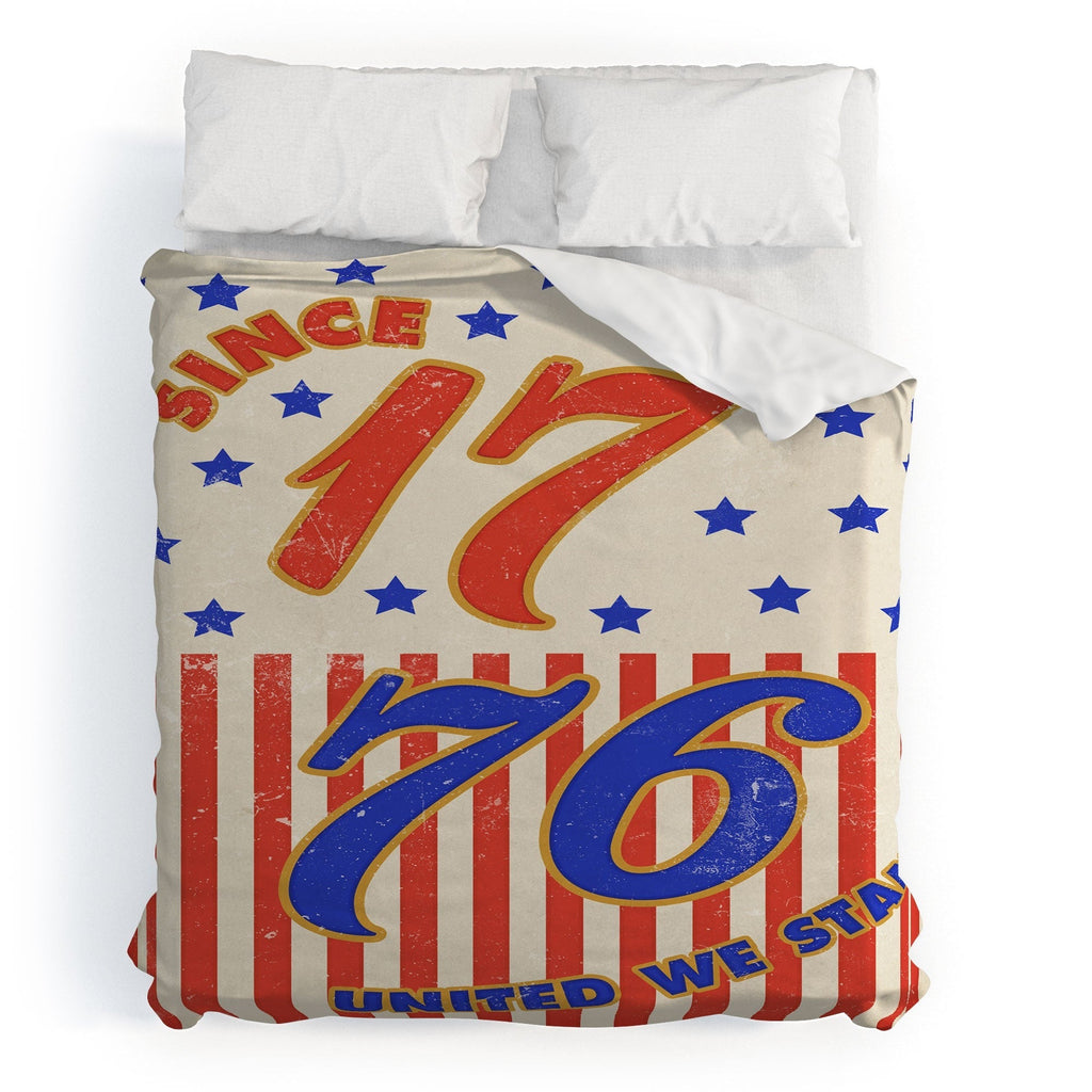 DENY Designs 1776 Stars Duvet Cover