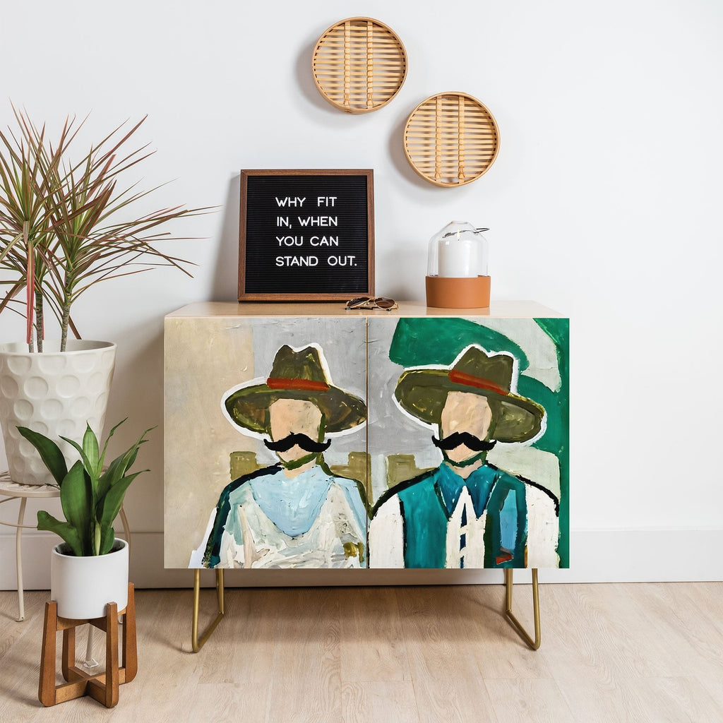 83 Oranges Side By Side Cowboy Edition Credenza