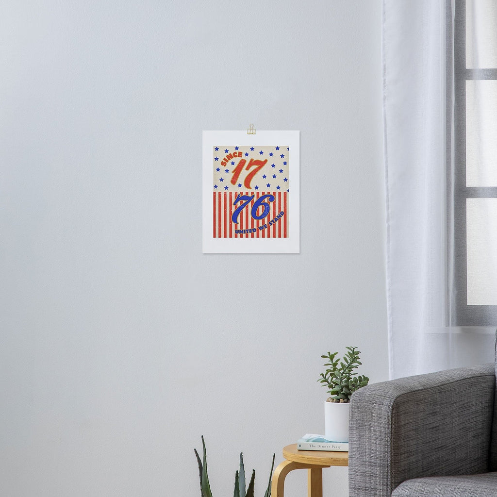 DENY Designs 1776 Stars Art Print