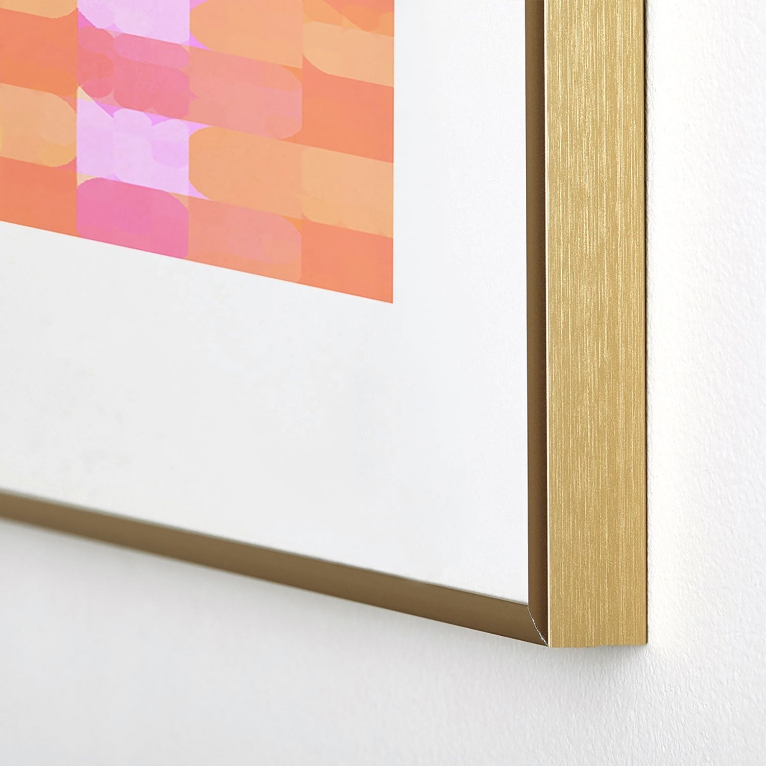 Mirimo Spring glare Metal Framed Art Print