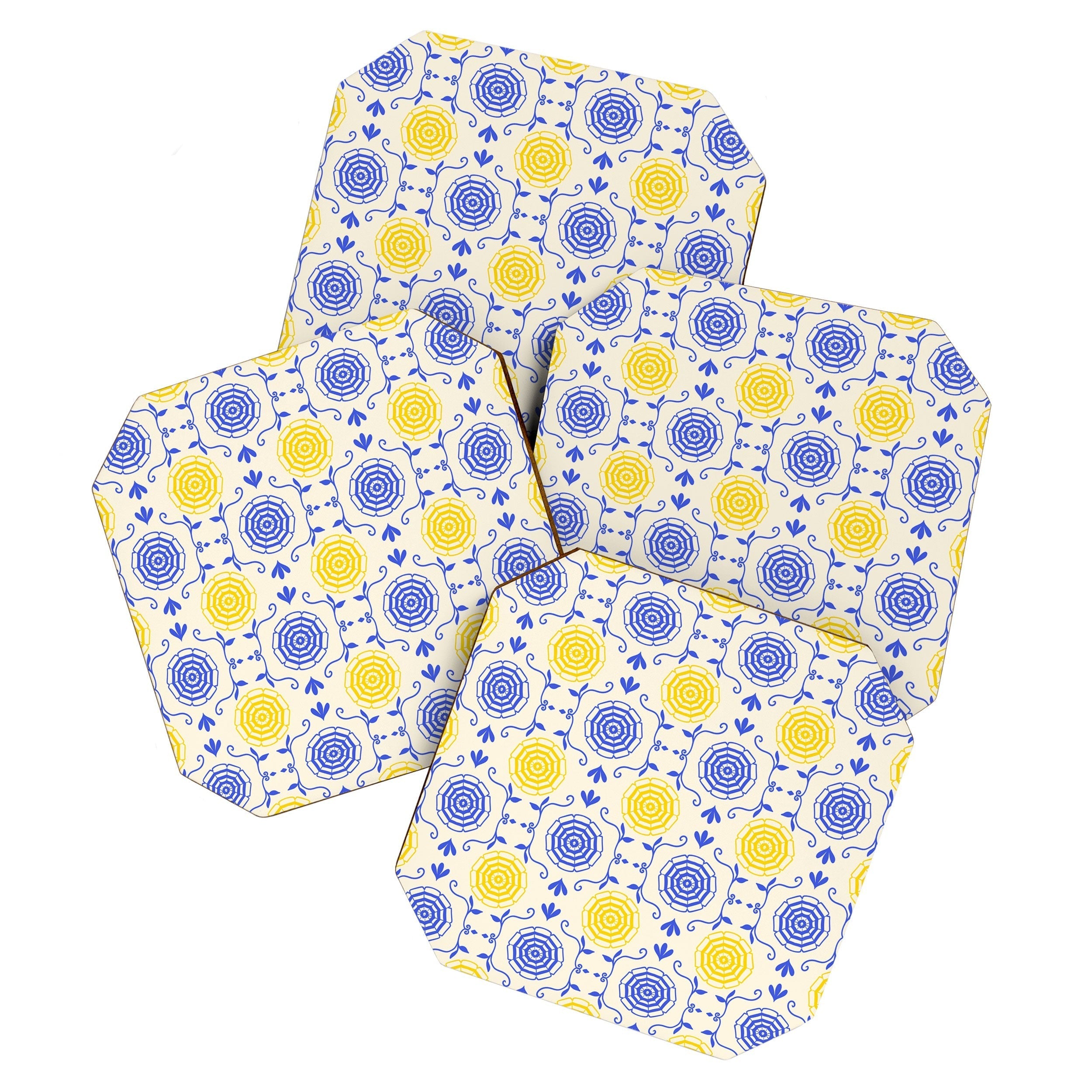 Design by Spark Dolce Vita Parasols Coaster Set