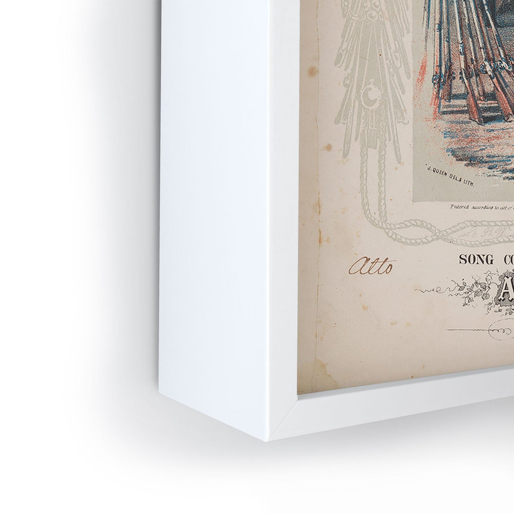 DENY Designs Our Country s Flag Framed Mini Art Print