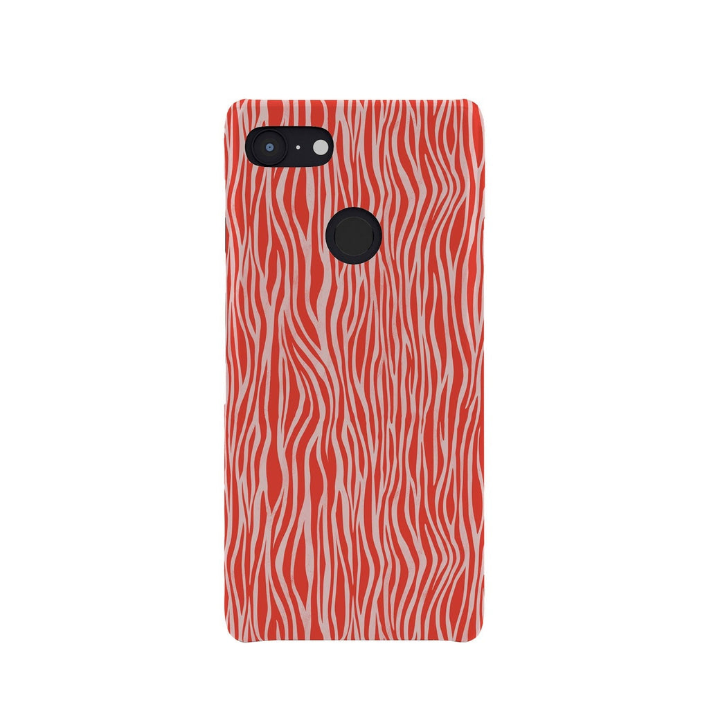 Avenie BR Red Zebra Stripe Phone Case