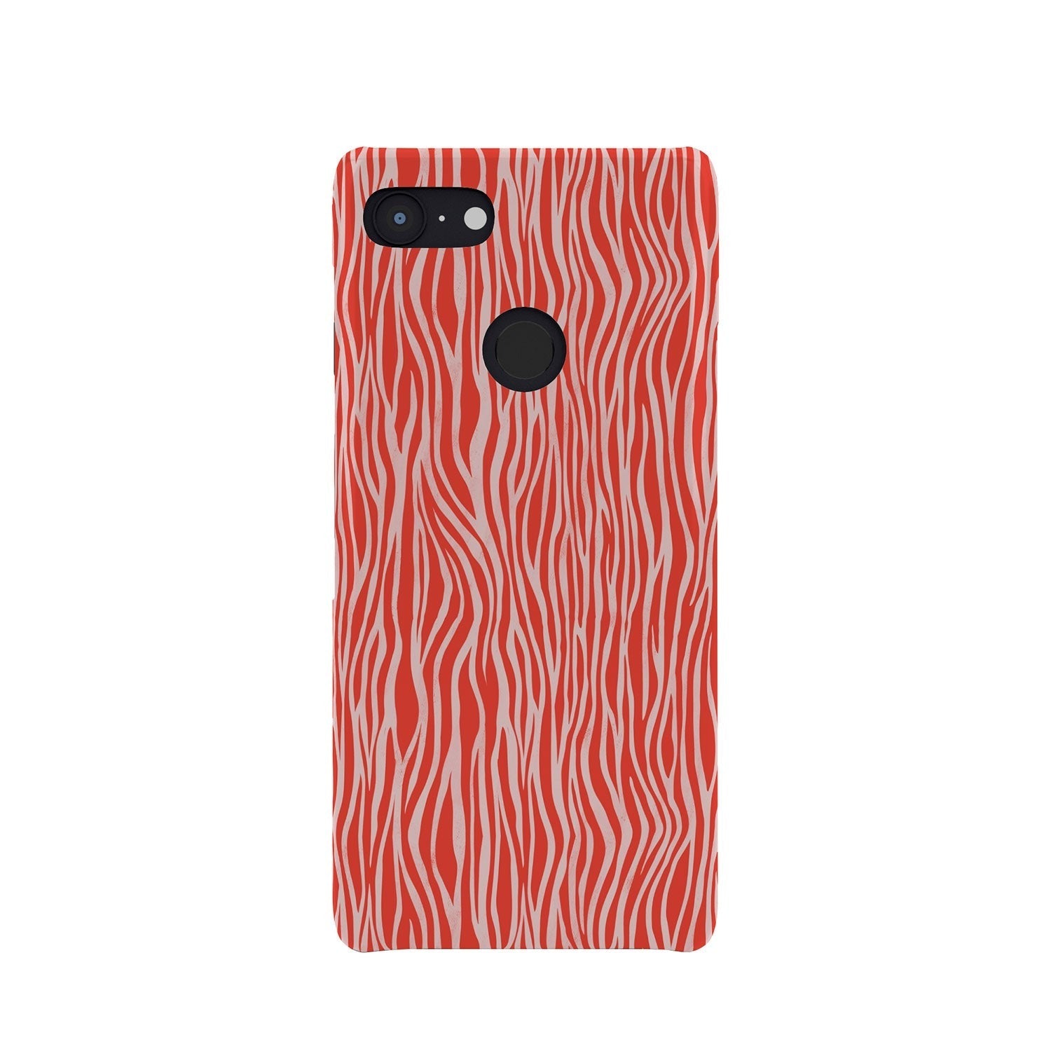 Avenie BR Red Zebra Stripe Phone Case