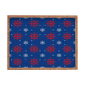 Design by Spark Holiday Helms and Snowflakes Rectangular Tray