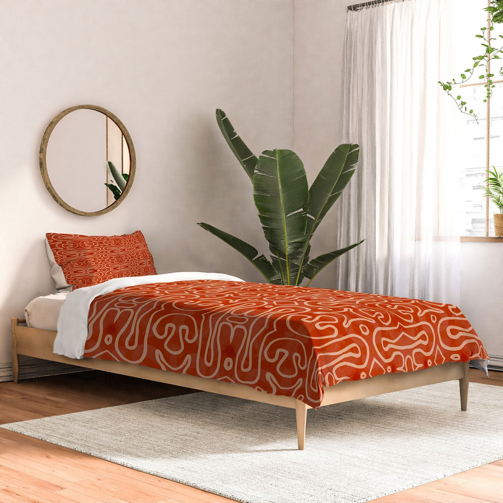 Mirimo Venexiana Burnt Orange Comforter