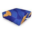 Camilla Foss Pebbles in Stream Outdoor Floor Cushion
