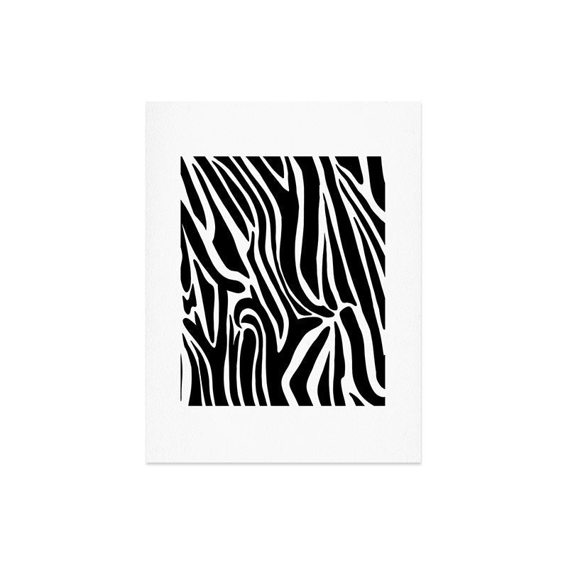 Jennifer Labre Wild Zebra Art Print