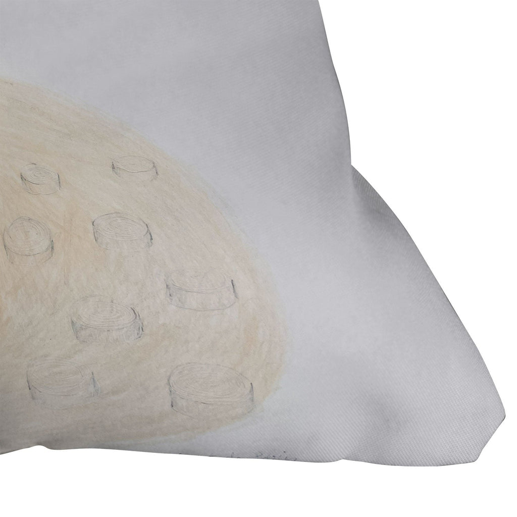Coco de Paris Wood in the sky Outdoor Throw Pillow