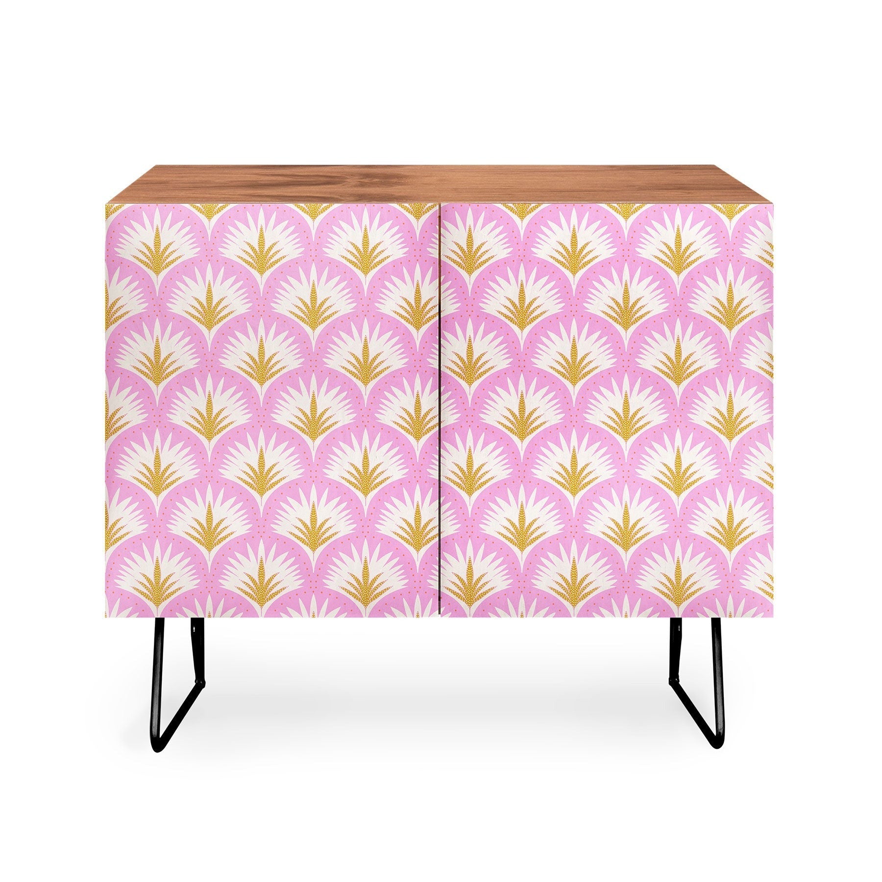 Jennifer Labre Pink Palmetto Credenza