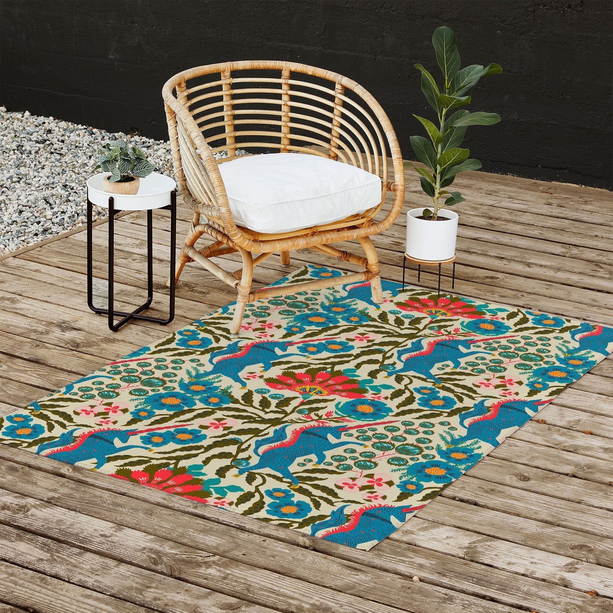 Holli Zollinger JOONIE LUNA UNI Outdoor Rug