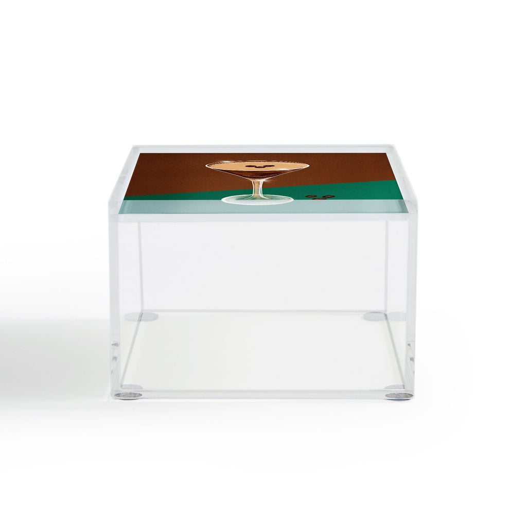 Design by Spark Expresso Martini Coffee Beans Acrylic Box