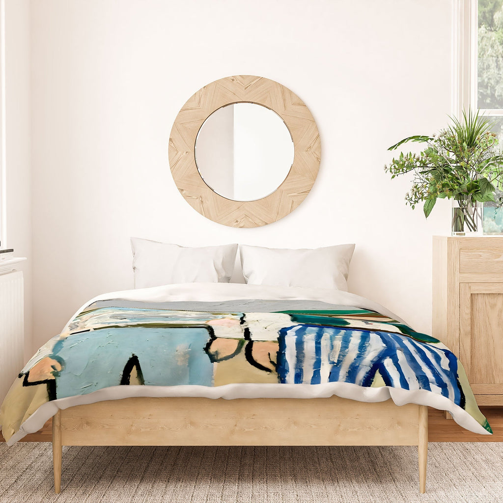 83 Oranges Side By Side Cowboy Edition Duvet Cover