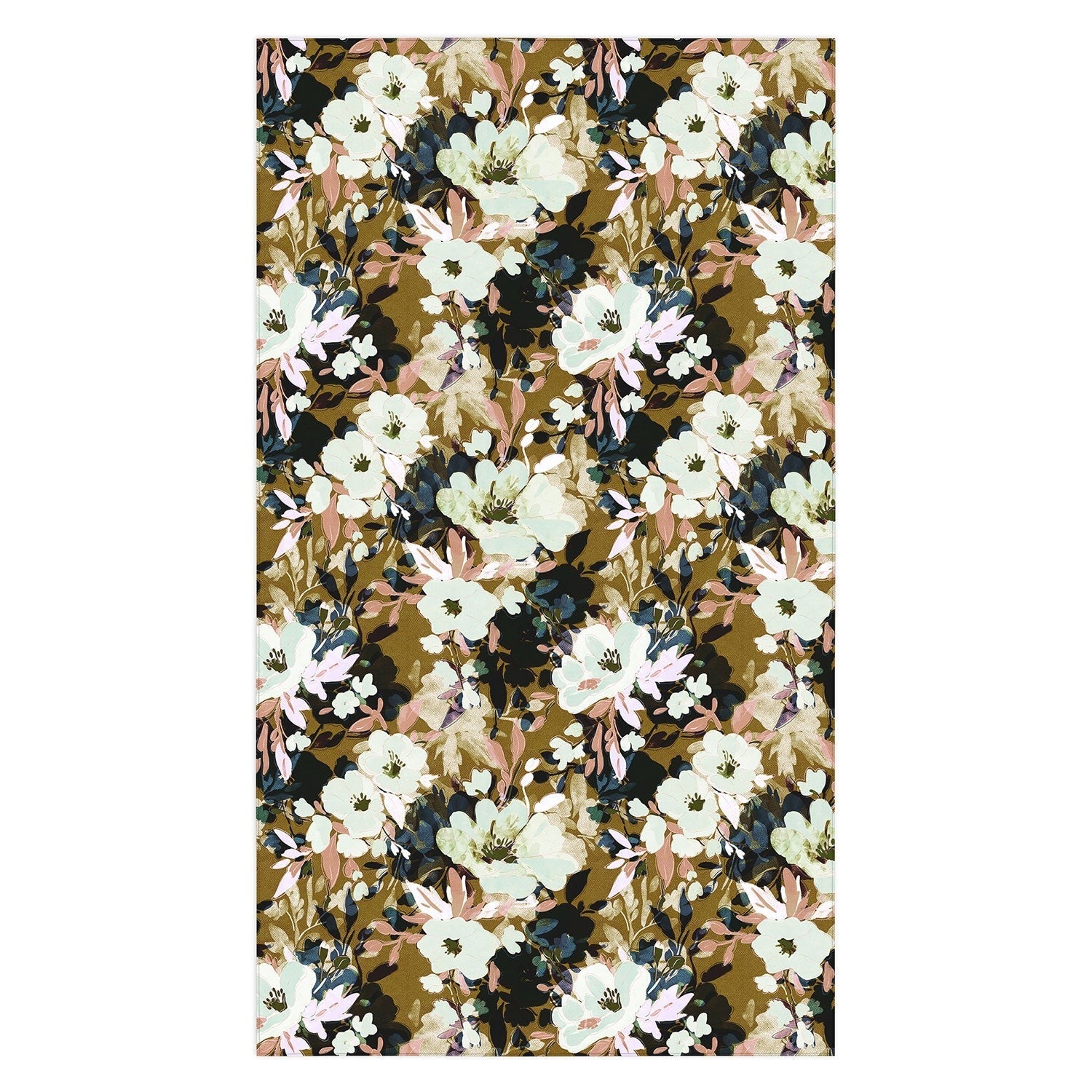 Marta Barragan Camarasa Romantic Floral Fusion Tablecloth