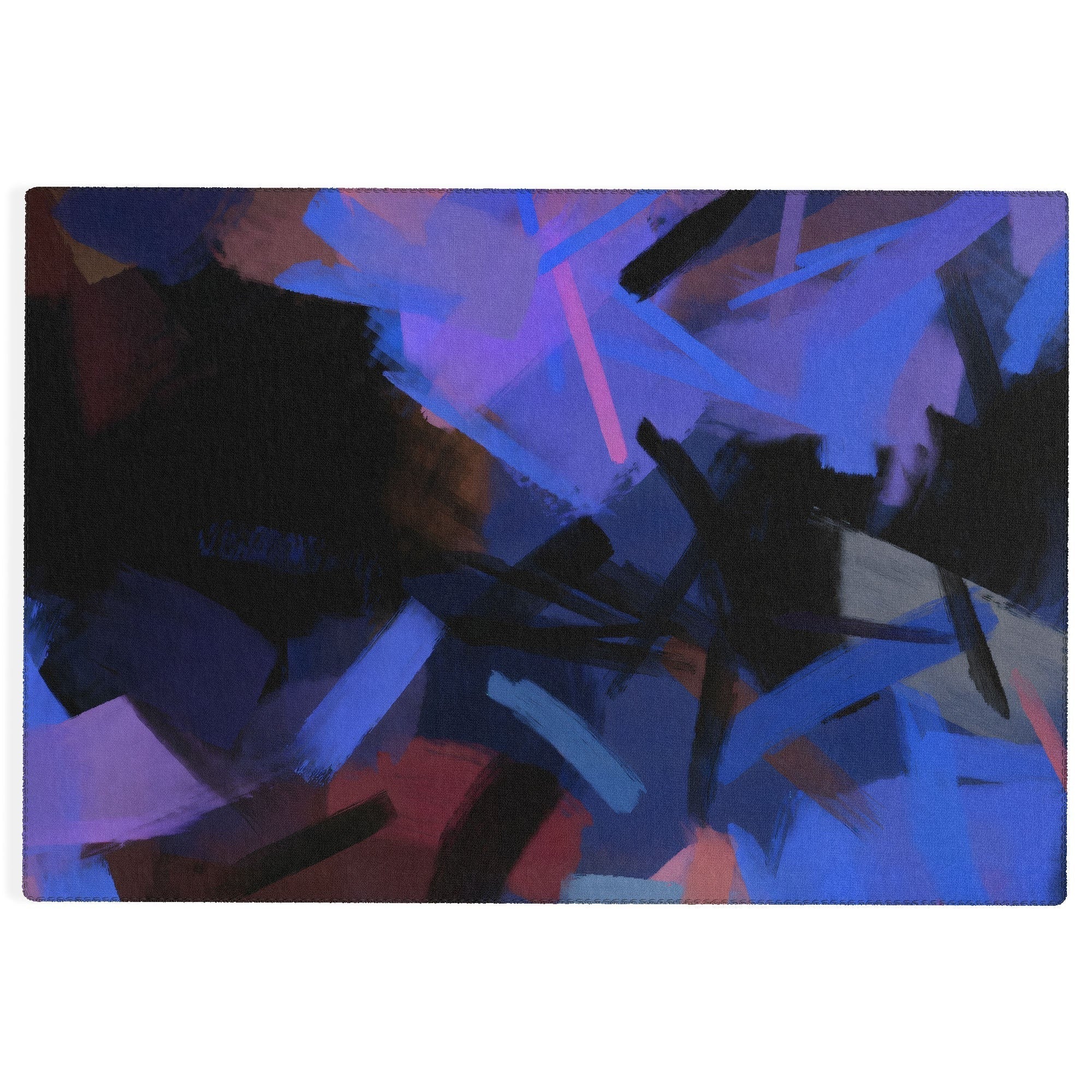 83 Oranges Midnight Sparks Outdoor Rug