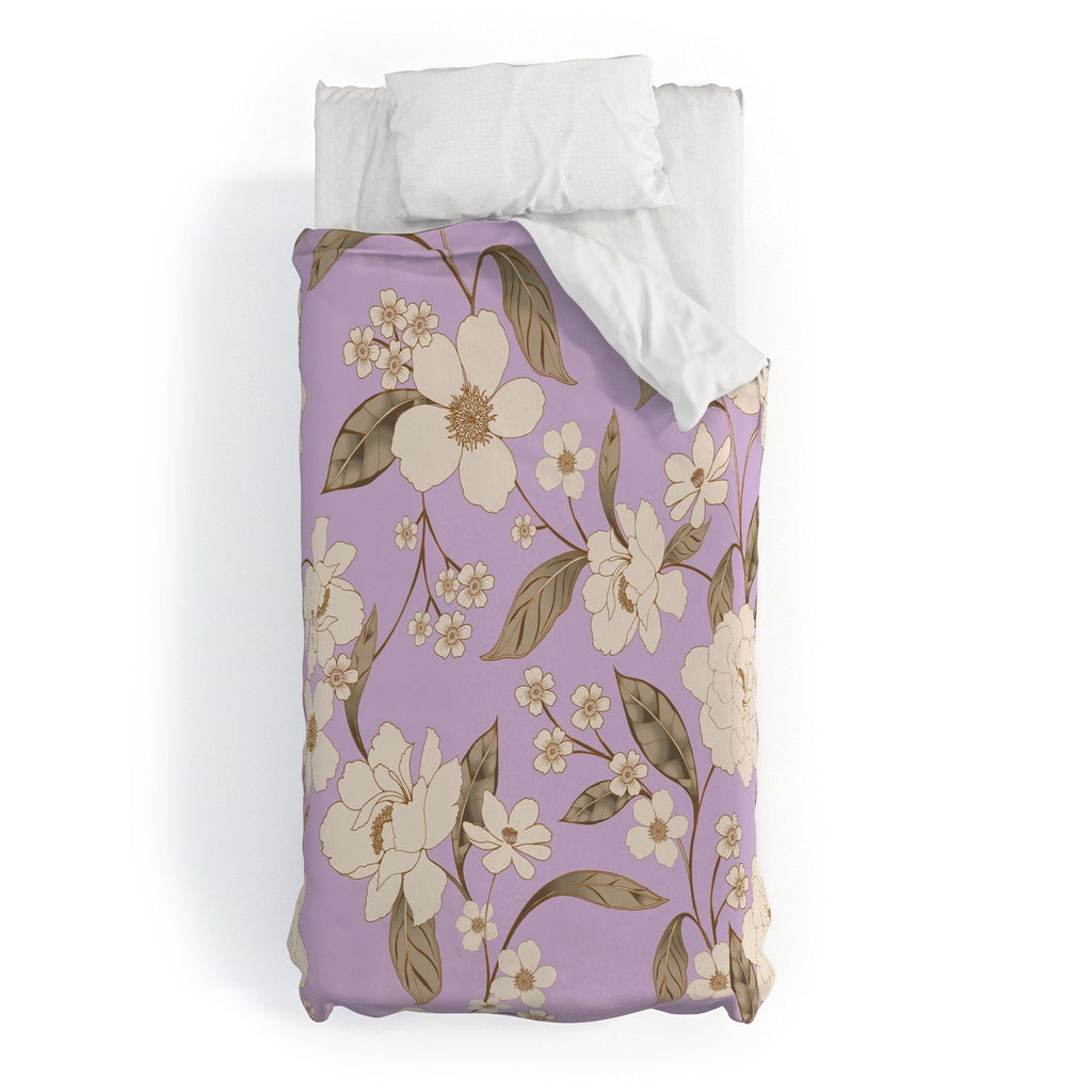 Gabriela Fuente Roberta lilac Duvet Cover
