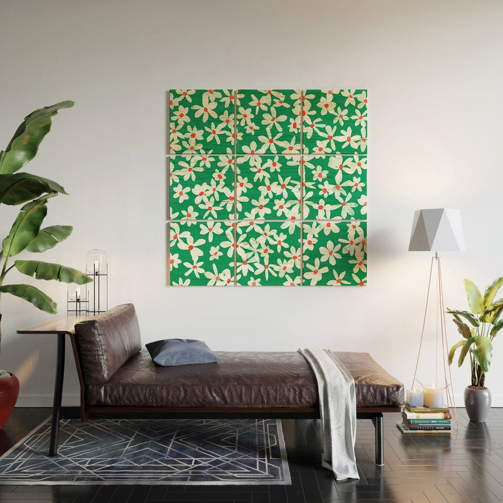Garima Dhawan wildflowers 15 Wood Wall Mural