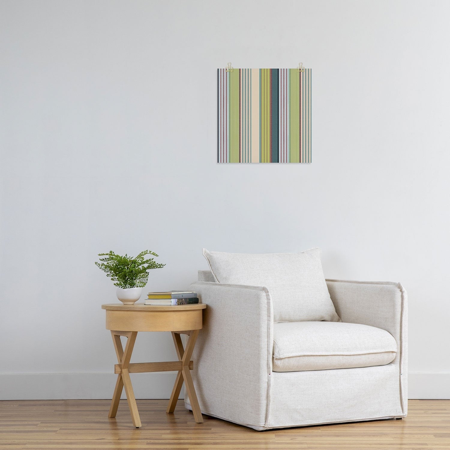 Marta Barragan Camarasa Colorful Stripe Delight Art Print