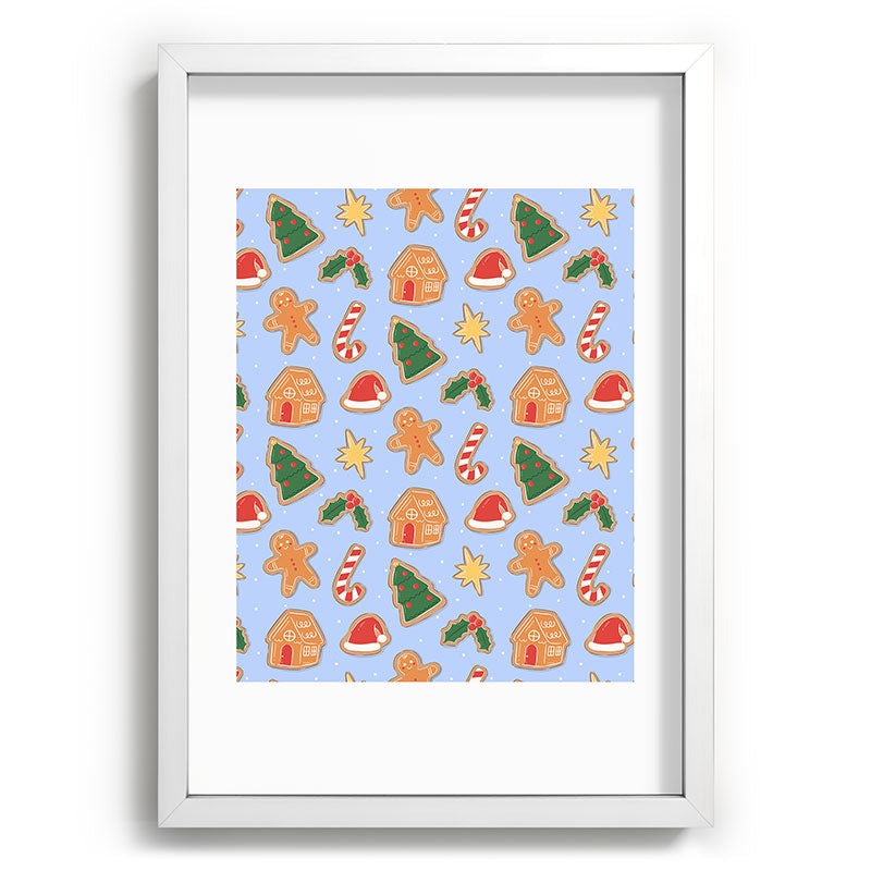 Love_Ryming Christmas Cookies Recessed Framing Rectangle