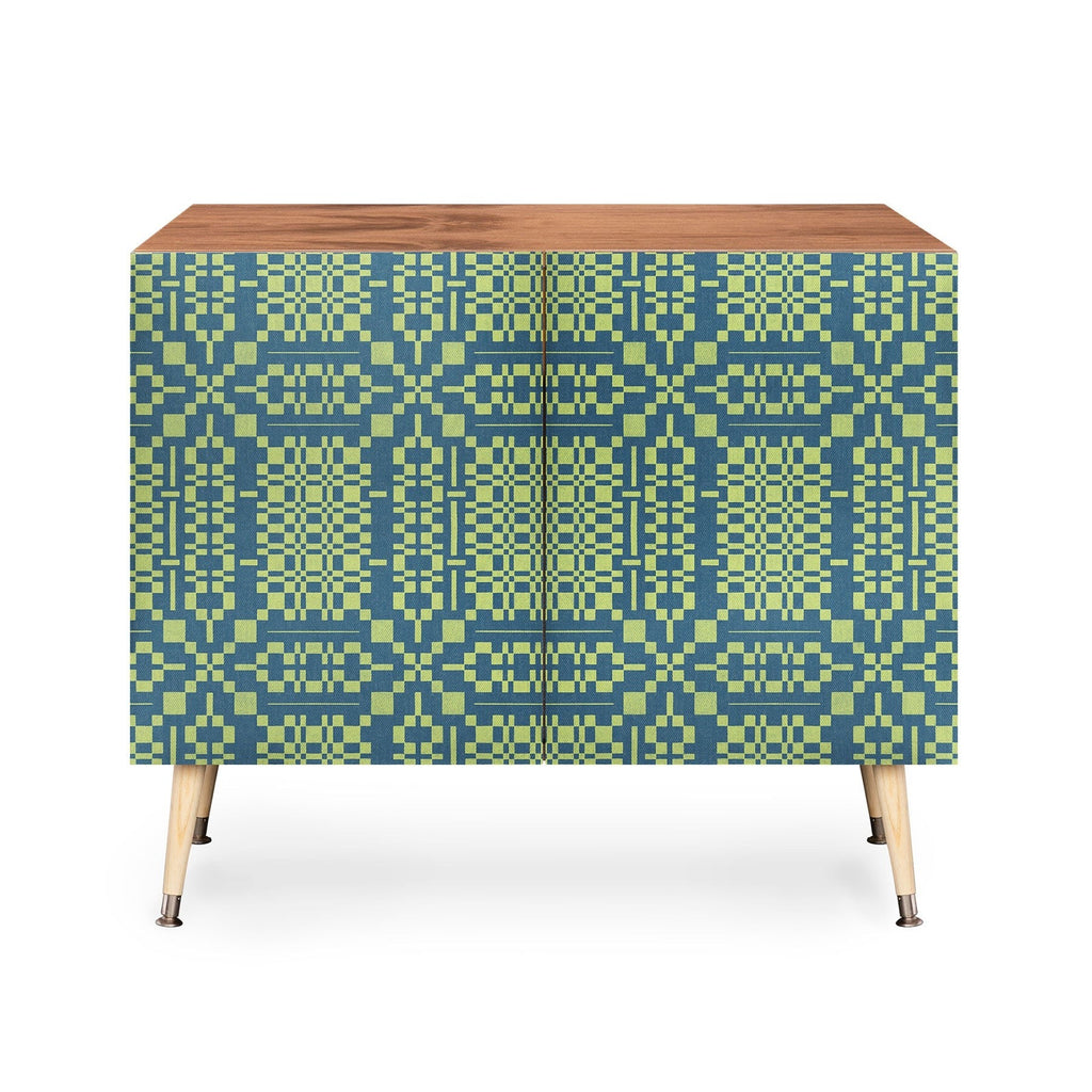 Marta Barragan Camarasa Nostalgic Grid Design Credenza
