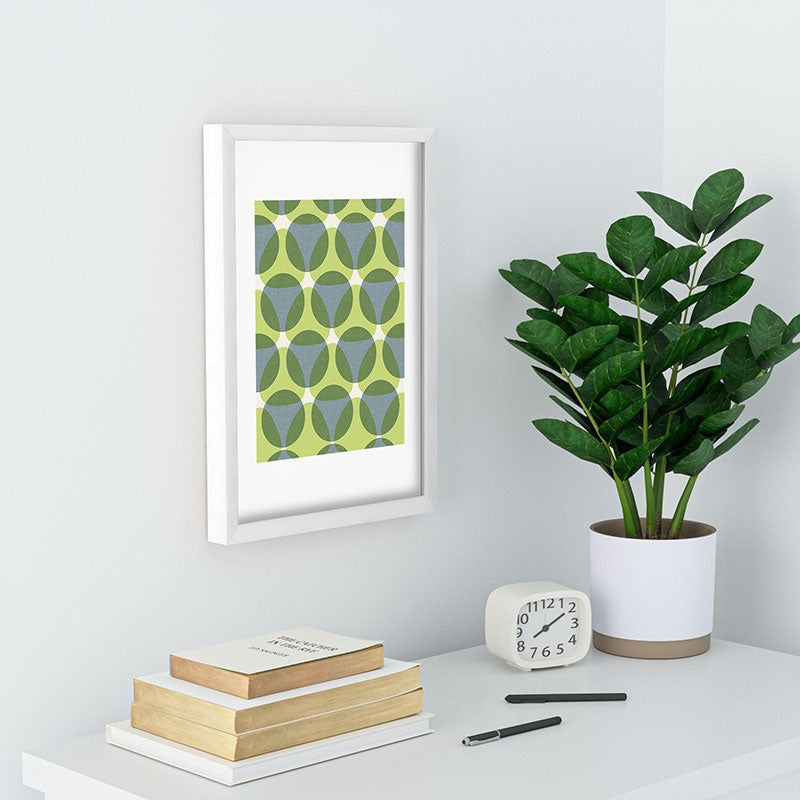 Marta Barragan Camarasa Stylish Retro Circle Recessed Framing Rectangle