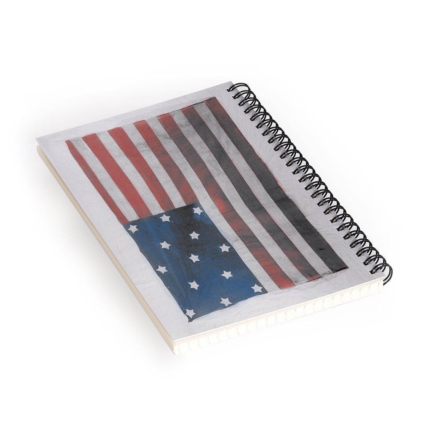 DENY Designs Flag Attributed to Elizabeth Schuyler Hamilton Spiral Notebook