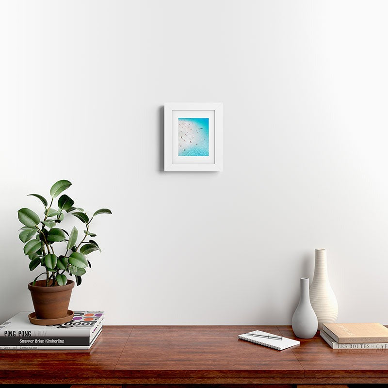 Gal Design Beach Daydream Framed Art Print