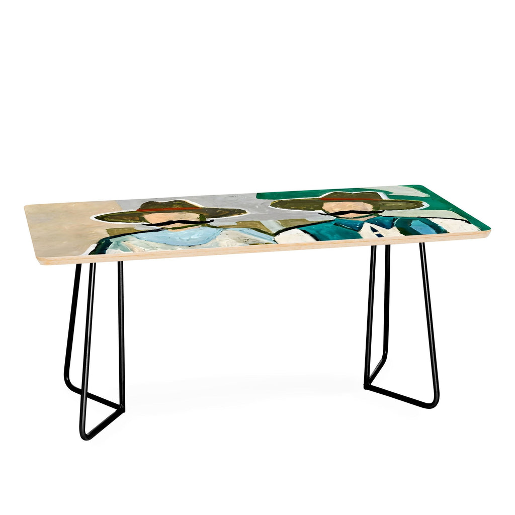 83 Oranges Side By Side Cowboy Edition Coffee Table