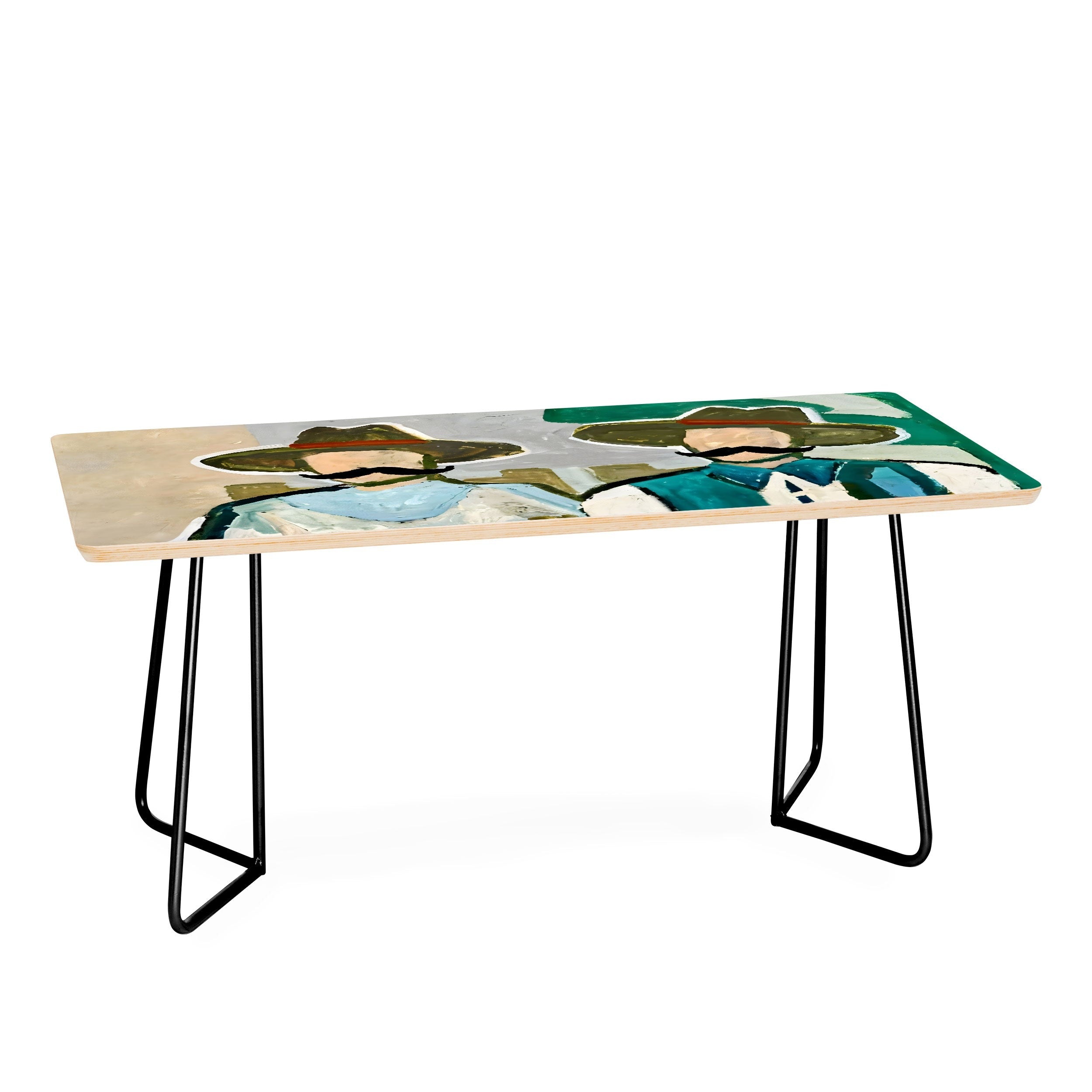 83 Oranges Side By Side Cowboy Edition Coffee Table