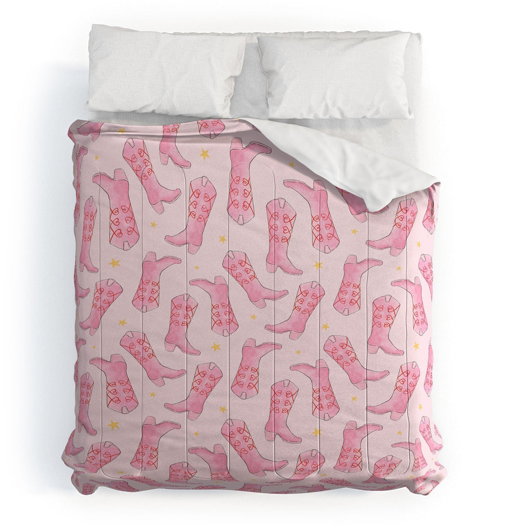 Love_Ryming Stars and Boots Comforter