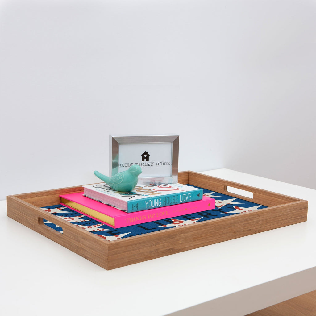 DENY Designs Starred Preamble Rectangular Tray