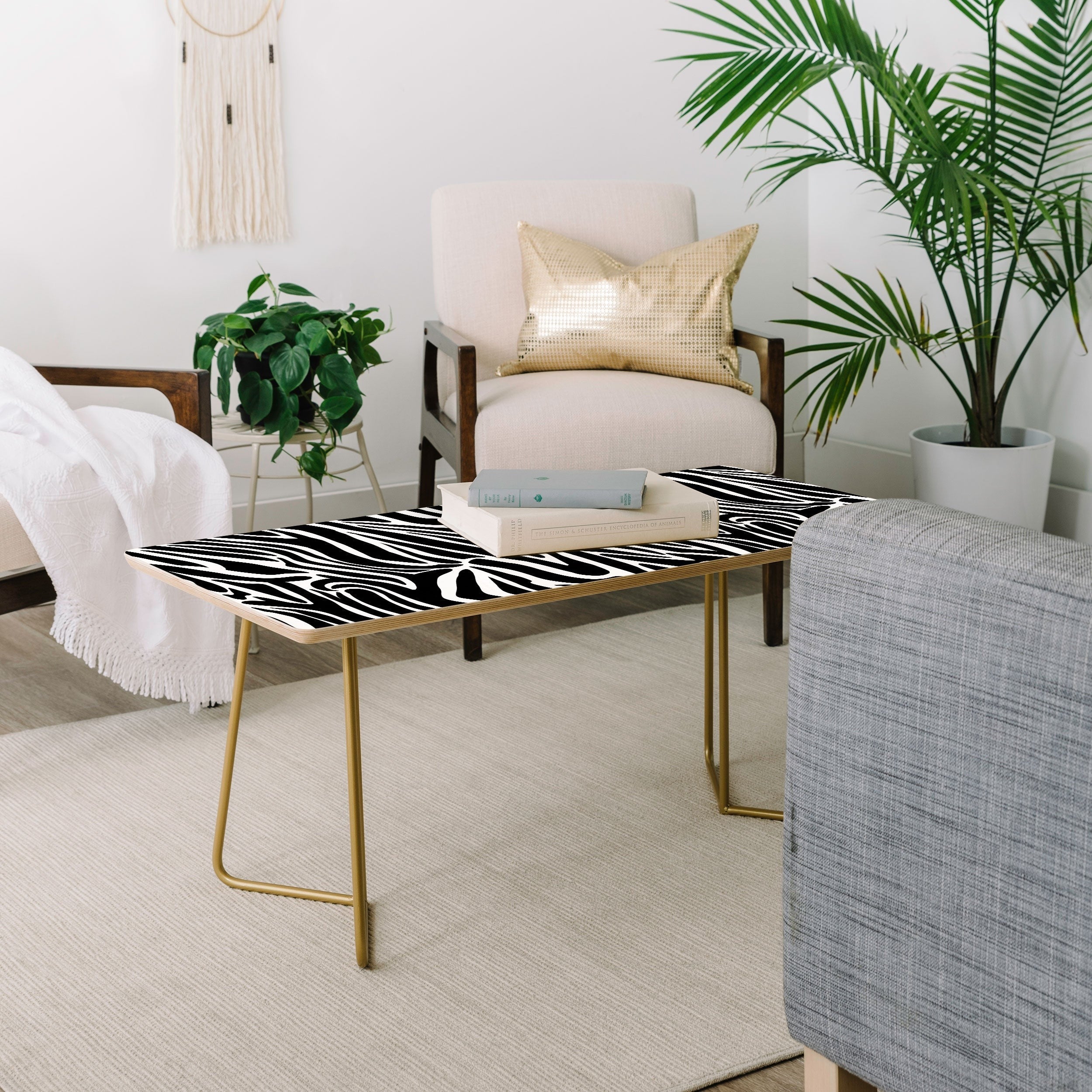 Jennifer Labre Wild Zebra Coffee Table