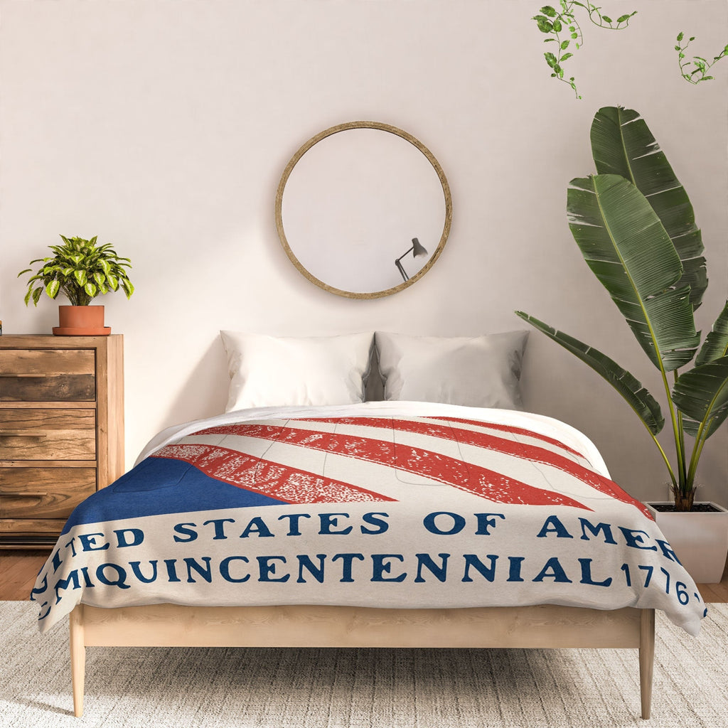 DENY Designs Stars n Stripes Semiquincentennial Comforter