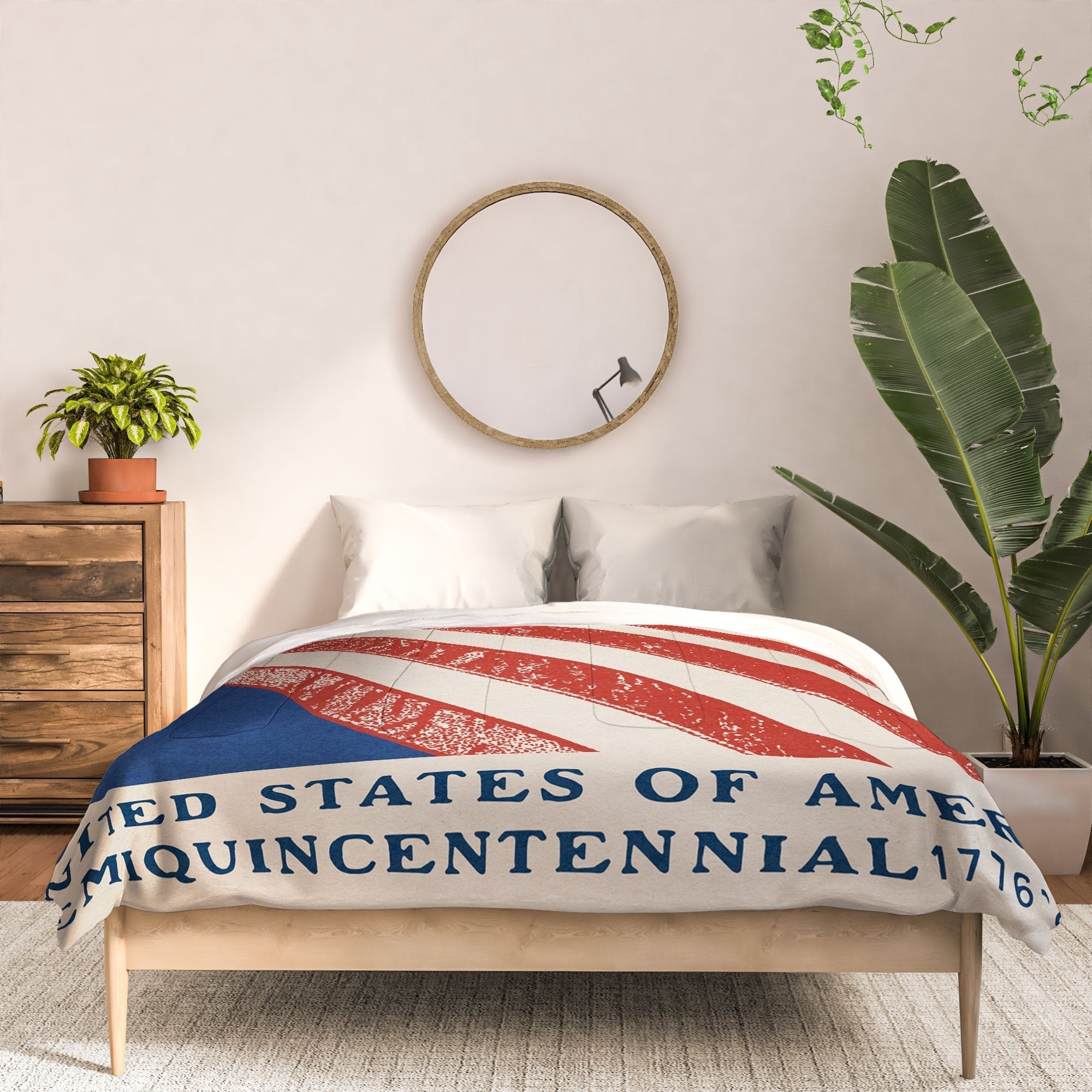 DENY Designs Stars n Stripes Semiquincentennial Comforter