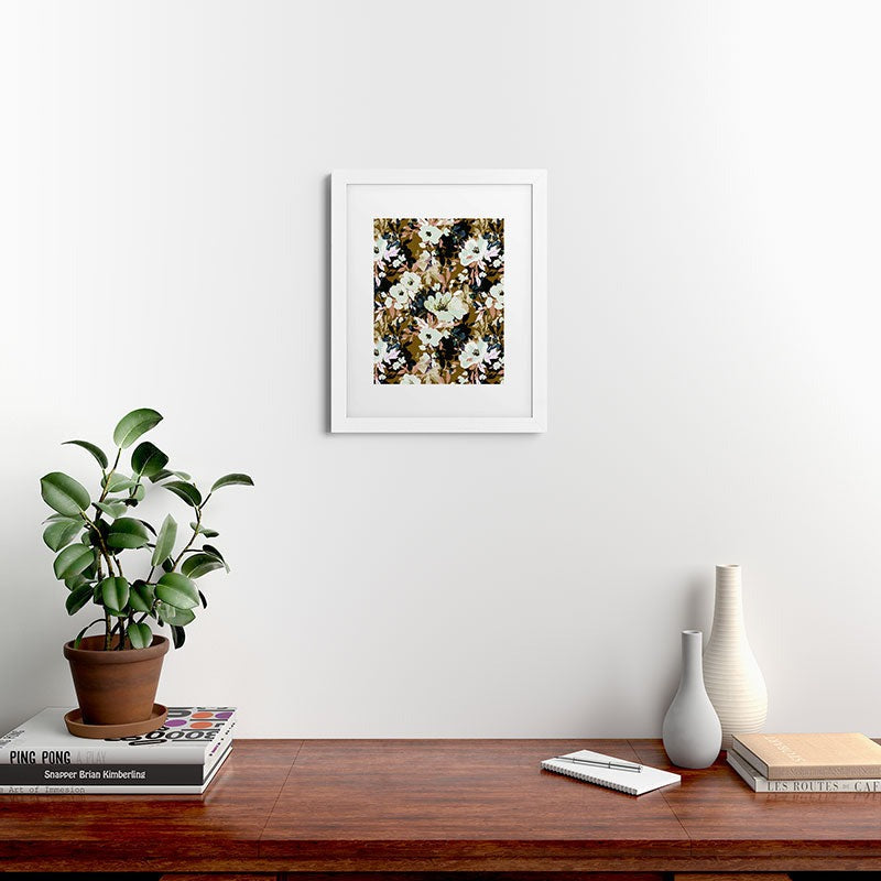Marta Barragan Camarasa Romantic Floral Fusion Framed Art Print