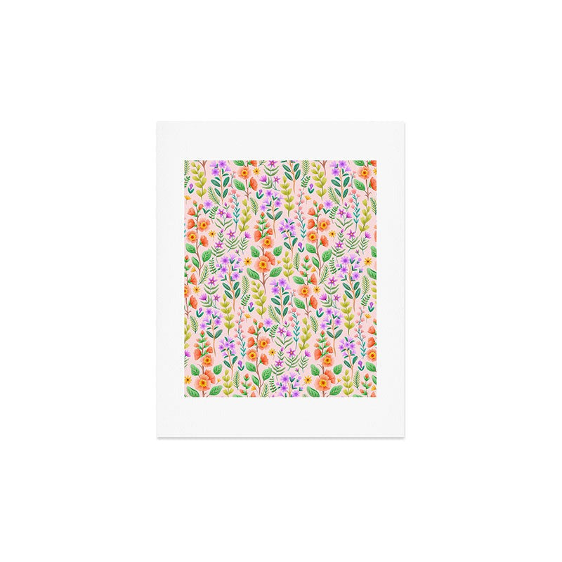 Pimlada Phuapradit Ditsy Spring Floral Art Print