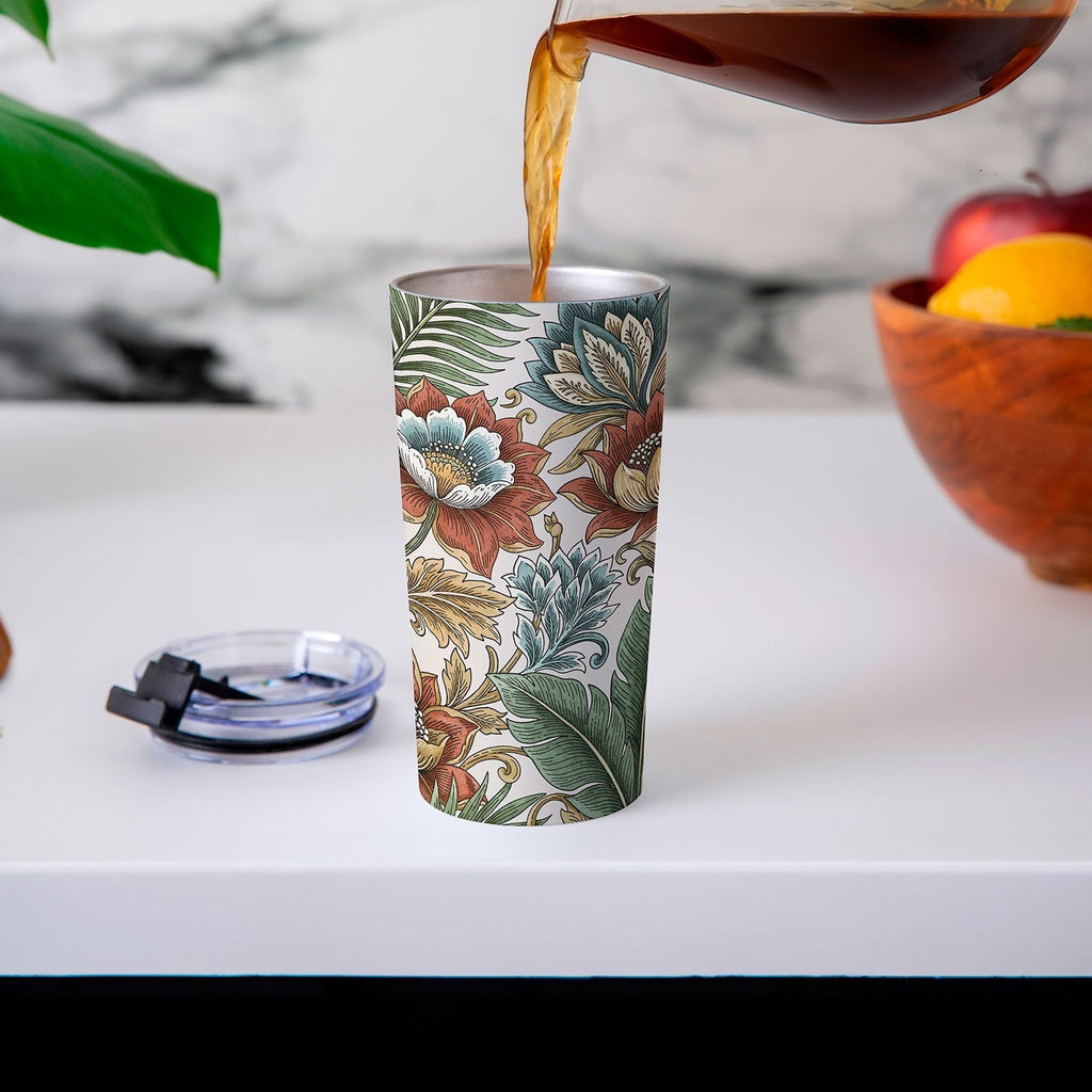 Marta Barragan Camarasa Retro Jungle Garden Travel Mug