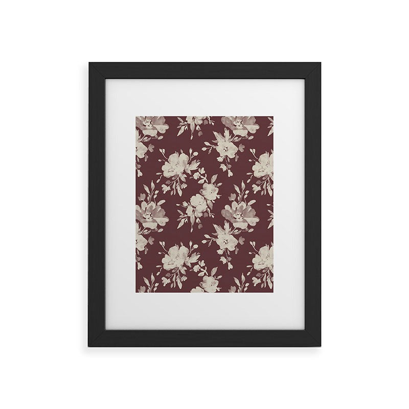 Marta Barragan Camarasa Antique Petal Romance Framed Art Print