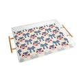 Design by Spark Nautical Christmas Bows Acrylic Tray