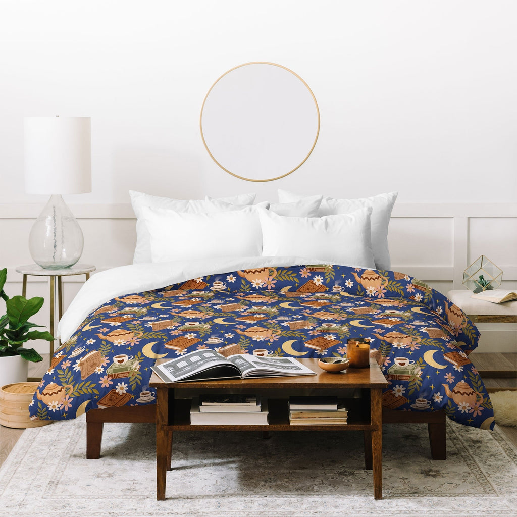 Avenie Moonlit Reading Nook II Duvet Cover
